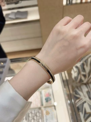 Dior Crystal Line Signature Bangle